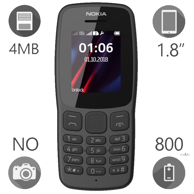 گوشی نوکیا2023 مونتاژ Nokia106