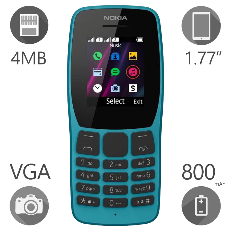 موبایل نوکیامونتاژ Nokia 110 2023