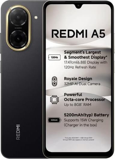 گوشی موبایل شیائومی مدل Redmi A5